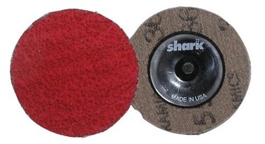 Shark Shark 12632 3-Inch Ceramic Grinding Discs, Red, Pack-25, Grit-80