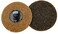 Shark Shark 13019 3-Inch Quick Change Surface Conditioning Discs, Brown, Pack-25, Grit-Coarse