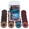 Shark Industries 13095: Triple Treat Jar Of 30 3" Assort. Surface Prep Discs