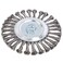 Shark Shark 13983 7-Inch by 5/8-11NC Twist Knot Wire Wheel, 0.020 Gauge Stainless Steel