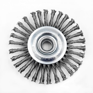 Shark Shark 13984 4.5-Inch by 5/8-11NC Stringer Bead Wire Brush, 0.020 Gauge Steel