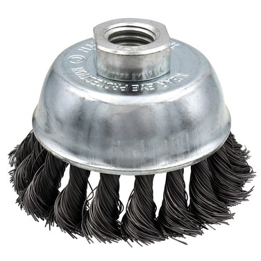 Shark 14042 3-Inch Single Row Knotted Cup Brush