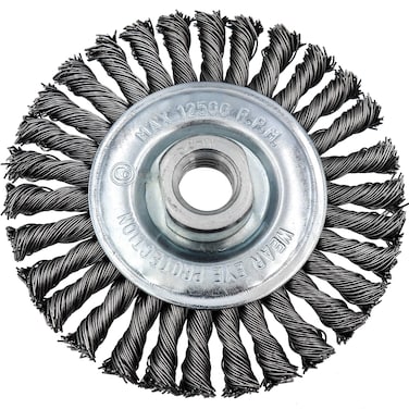 Shark 14084 4-Inch Stringer Bead Twist Wire Wheel