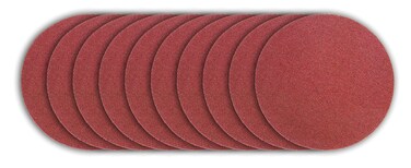 Shark Shark 989 Ammco Type Abrasive Pads, PSA Backed, Pack-6, Grit-80