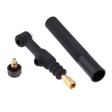 Mtsooning TIG Welding Torch Body Air-cooled Welding Accessories WP-9V (Valve-head) Flexible 125A with Handle Replacement for Weldcraft Lincoln Miller ESAB CK