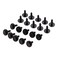 Mtsooning 20PCS Fender Liner Splash Shield Wheelhouse Liner Self Tapping Screws, Phillips Truss Head Sems Self-Drilling Screw Replacement for BMW Honda Acura