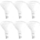 Sunco 6 Pack BR40 LED Light Bulbs, Indoor Flood Lights, Dimmable, 1400 Lumens, 100W Equivalent 17W, 2700K Soft White, Indoor Residential Home Recessed Can Lights, E26 Base, CRI94, High Lumens - UL