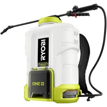 RYOBI ONE+ 18V Cordless Battery 4 Gal. Backpack Chemical Sprayer (Tool Only) (P2806BTL)