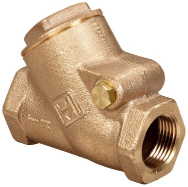 Milwaukee Valve 507 Series Bronze Swing Check Valve, Class 300, 1-1/2" NPT Female