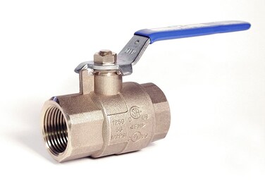Milwaukee Valve BA-475B Series Brass Ball Valve, Two Piece, Inline, Lever, 3 NPT Female
