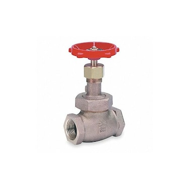 Milwaukee Valve Globe Valve,1/2",Bronze,FNPT,300 psi 590T 1/2 - 1 Each