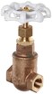 Milwaukee Valve UP105 Series Bronze Gate Valve, Potable Water Service, Non-Rising Stem, 3/8" NPT Female