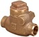 Milwaukee Valve UP1509 Series Bronze Swing Check Valve, Potable Water Service, 3/4" Solder End