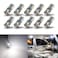 iBrightstar Extremely Bright Wedge T10 168 194 LED Bulbs for Car Interior Dome Map Door Courtesy License Plate Lights, Xenon White