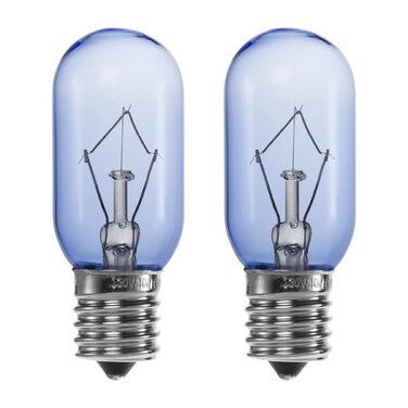 297048600 Refrigerator Light Bulb 40W FOR Frigidaire Kenmore Whirlpool KitchenAid Electrolux 241552802 AP3770086 AP3867287 AH976993 EA976993 EA1149215 Fit T8 E17 Refrigerator Light Bulb - 2 Pack