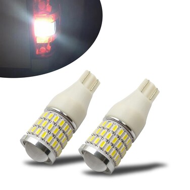 iBrightstar 912 921 LED Bulb for Backup Light Reverse Lights High Power with Projector Error Free T15 906 922 W16W Bulbs, 6000K White