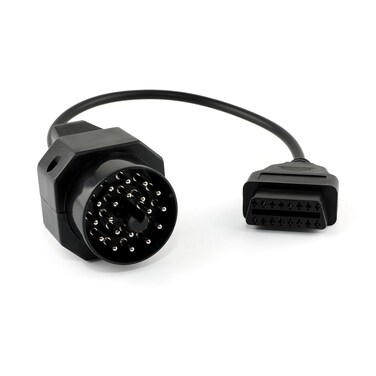 FOXWELL OBD2 Female to 20pin Extension Convert Adapter OBD1 to OBDII Cable -16pin to 20pin Cable (11 Inch)
