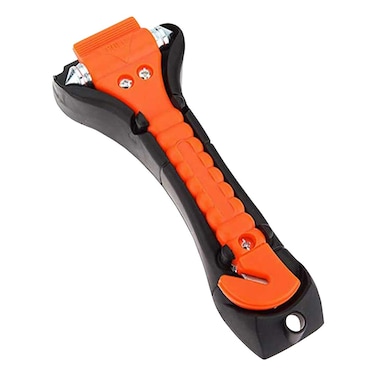 Katzco Auto Emergency Hammer - 1 Piece of Car Safety and Escape Tool - Glass Window Breaker, Seatbelt Cutter, Multipurpose Survival Kit