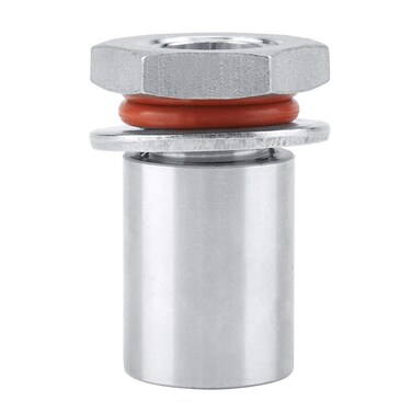 TOPINCN 1/2" Weldless Bulkhead Fitting Stainless Steel Sturdy for Keg Hardware Accessories