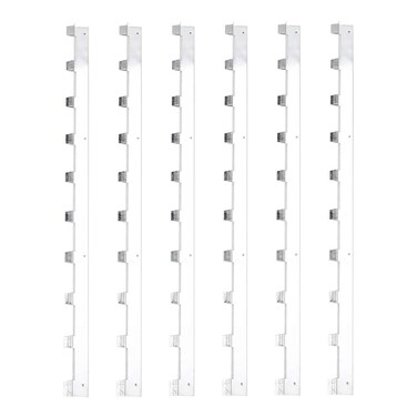 TOPINCN Beehive Frame Spacers 6pcs/Set Metal Strips Bee Hive Box Spacing Tool Beekeeper Beekeeping Tools Equipment
