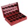 32 Size 419pcs O-Rings Assortment Set Sealing Gasket Universal Rubber O-Ring Kit for Valves Cars Pumps Electrical Equipment Repair