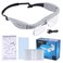 YOCTOSUN Magnifying Glasses with Light for Close Work, Head Magnifier Glasses with 3 LED Lights and 5 Detachable Lenses 0.75X,1.25X,2.0X, 3.0X and 4.0X, Eyeglasses Magnifier for Jewelry Crafts Hobby