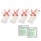 YiePhiot EZ Pass/IPass/IZoom/SunPass Mounting Strips 4 Pcs (2 Sets), Peel and Stick Adhesive Strips Dual Lock Tape (4)