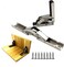 WANLIAN 90 Degree Folding Door/Shelf Hinge Hidden Bracket Table Holder Furniture Parts (2PCS)