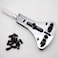 Watch repair tool, Watch back removal tool,3 Point wrench screw case remover tool,Adjustable watch back case opener.