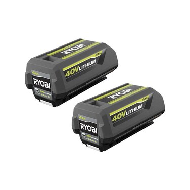2-Pack Ryobi OEM 40V 4.0Ah Lithium-Ion Battery set OP4040