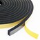 Topiverse Weather Stripping Door Seal Strip, Strong Adhesive, Weatherproof, Reduce Noise, Gap Filler, Foam Insulation Tape for Doors and Windows (1/2 in x 1/4 in x 13 Ft)