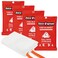 SecuCaptain Emergency Fire Blanket for Home and Kitchen - 4 Pack 40"x40" Flame Suppression Fiberglass Fire Blankets for House Camping Car Office Warehouse Survival Safety