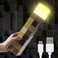 Saderoy Light-up Wall Torch - Batteries &amp; USB Pluggable Night Lamp - Hand Held or Wall Mount Lighting Torch, FL-HTXYQ