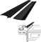 SEVCHY Silicone Stove Gap Covers (2 pack), Stove Guard, Oven Gap Filler, Heat Resistant Stove Gap Filler, Seal Gap between Oven Kitchen Cabinet and Stove Countertop, Easy Clean (21 inch, Black)