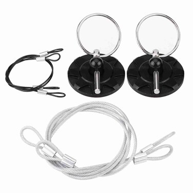 Universal Hood Pin Lock, CNC Billet, Racing Latch Lock, Aluminum Alloy Hood Latch Pin Car Racing Bonne Hood Pin Lock Appearance Kit Universal Black Car Hood Pin Lock Kit 2 Pack