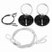 Universal Hood Pin Lock, CNC Billet, Racing Latch Lock, Aluminum Alloy Hood Latch Pin Car Racing Bonne Hood Pin Lock Appearance Kit Universal Black Car Hood Pin Lock Kit 2 Pack
