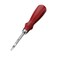 EXCEART Leather Edge Beveler Skiving Stitching Groover Creasing Edge Hand Tools for DIY Crafts Leather Carving Cutting (Size 4) Leather Grooving Tool