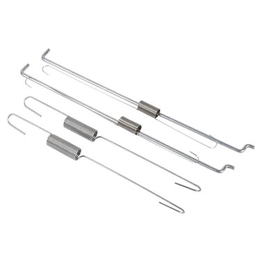 Qiilu Duokon gx160 Spring Kit, 2 Sets Metal Throttle Return Spring Speed Control Governor Link Rod for GX140 GX160 GX200