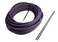 Rawlings   Glove Re-Lace Pack   Baseball/Softball   Standard 3/16" X 72" Laces with Tool   Purple