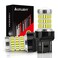 AUXLIGHT 7440 7441 7443 7444 T20 992 W21W LED Bulbs Xenon White, Ultra Bright 60-SMD LED Replacement for Back Up/Reverse Lights, Brake/Tail Lights, Turn Signal/Parking or Running Lights (Pack of 2)