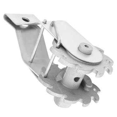 Wire Tensioner, Wire Fence Strainer Inline Ratchet Wire Tensioning Tool Great for Electric Fence and Farm Fence 24Pcs/Set(Color: Silver)