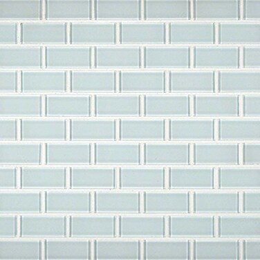 M S International Arctic Ice 12 In. X 12 In. X 8mm Glass Mesh-Mounted Mosaic Tile, (10 sq. ft., 10 pieces per case)