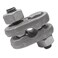 CM Columbus McKinnon M2551 Mid-Grip Wire Rope Clip, 5/8", Galvanized Forged Steel