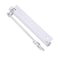 Self Closing Door Hinges Automatic Door Closer 35kg Home Use Concealed Door Spring Hinge Buffer Punching Automatic Door Closer Arm (White) Screen Door Closer