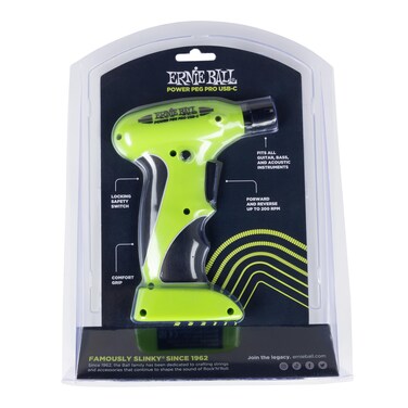 Ernie Ball Power Peg Pro USB-C Rechargeable String Winder