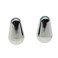 Dopro 2pcs Guitar 5 Way Pickup Switch Tip Switch Cap Switch Knob for USA FD Strat/Tele/Stratocaster Chrome