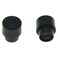 KAISH Pack of 2 Black Barrel Switch Tip 3 Way or 4 Way Pickup Selector Switch Knobs for USA Tele/Telecaster