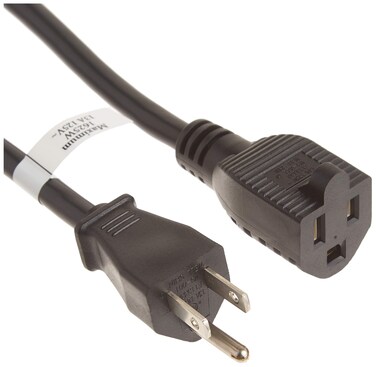 C2G 4FT Premium Universal Extension Cord - Power Extension Cord for TV, Computer, Monitor, Appliance &amp; More (29930)