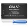 HUAENG Gameboy Advance SP Battery, Upgraded 1600mAh High Capacity Rechargeable Lithium-ion Battery for Nintendo GBA SP Gameboy Advance SP AGS-001, SAM-003
