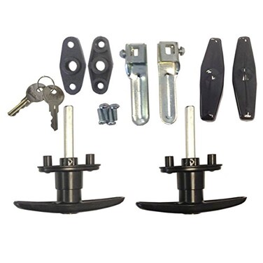 Bauer T-Handle Lock, Complete Set of Two (One Clockwise and One Counterclockwise)   Keyed K127